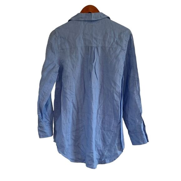 Tyler böe 100% linen button up tunic. Size 6 - Picture 11 of 12